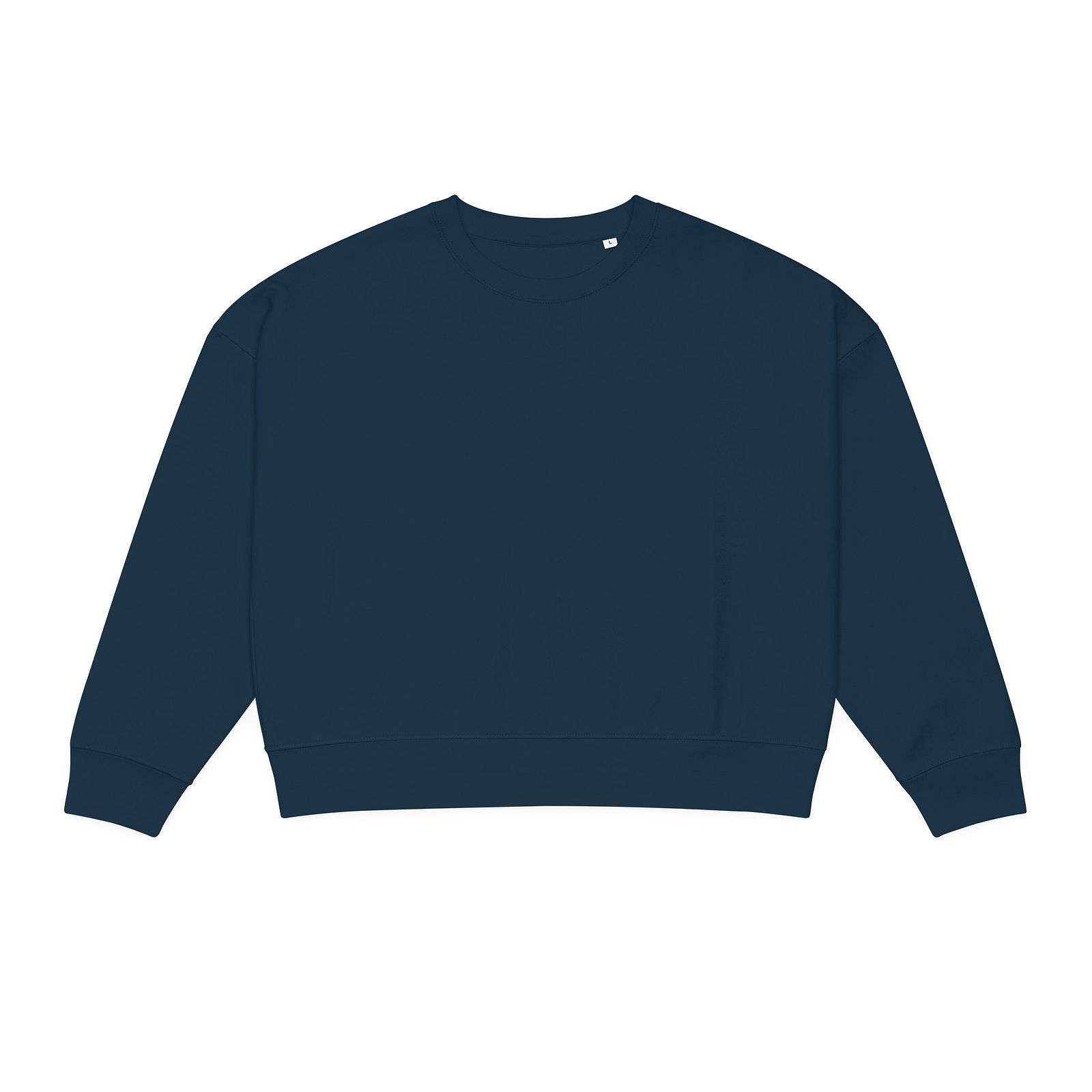 Women's Organic Cotton Crewneck Sweatshirt | Nothing to earn under here