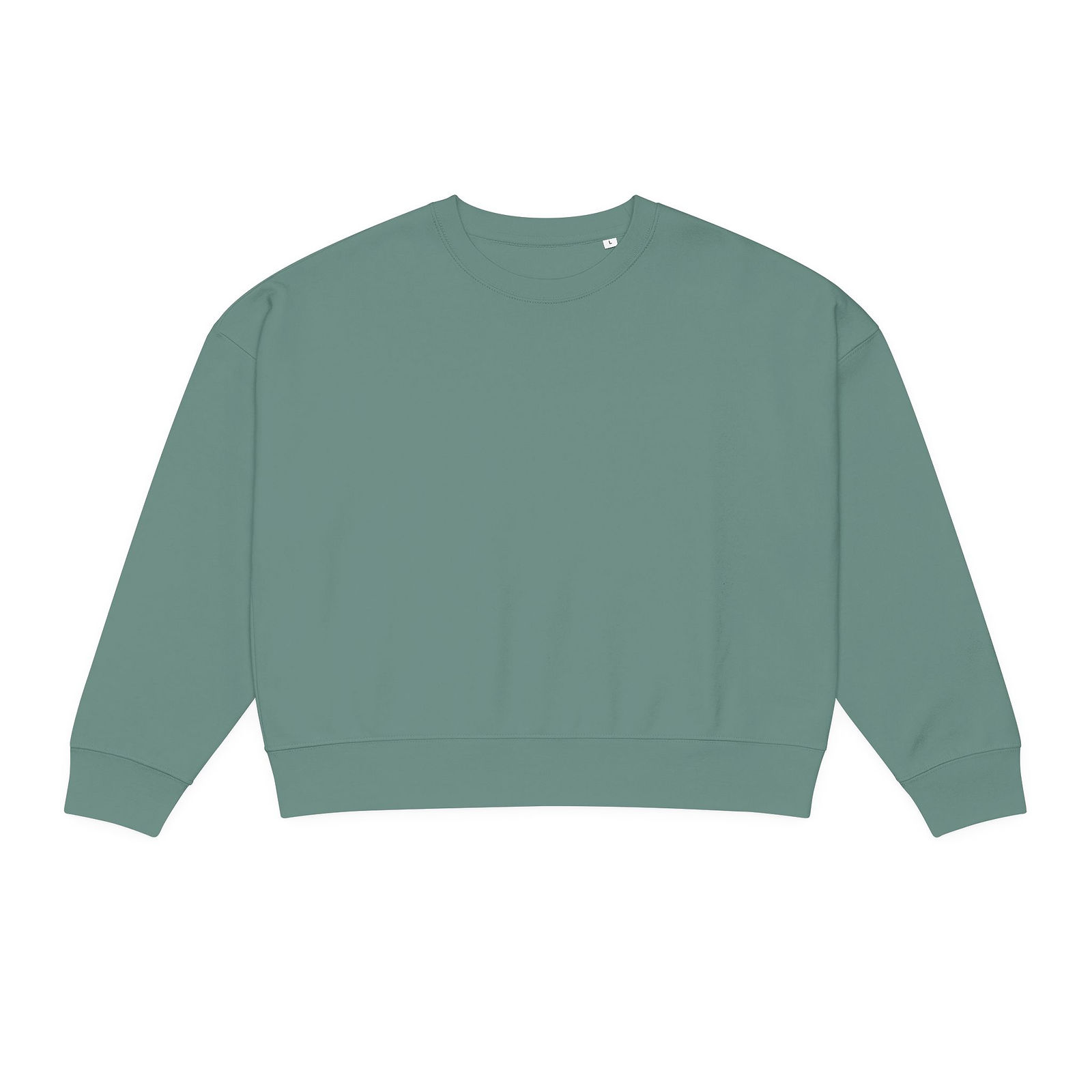 Women's Organic Cotton Crewneck Sweatshirt | Nothing to earn under here