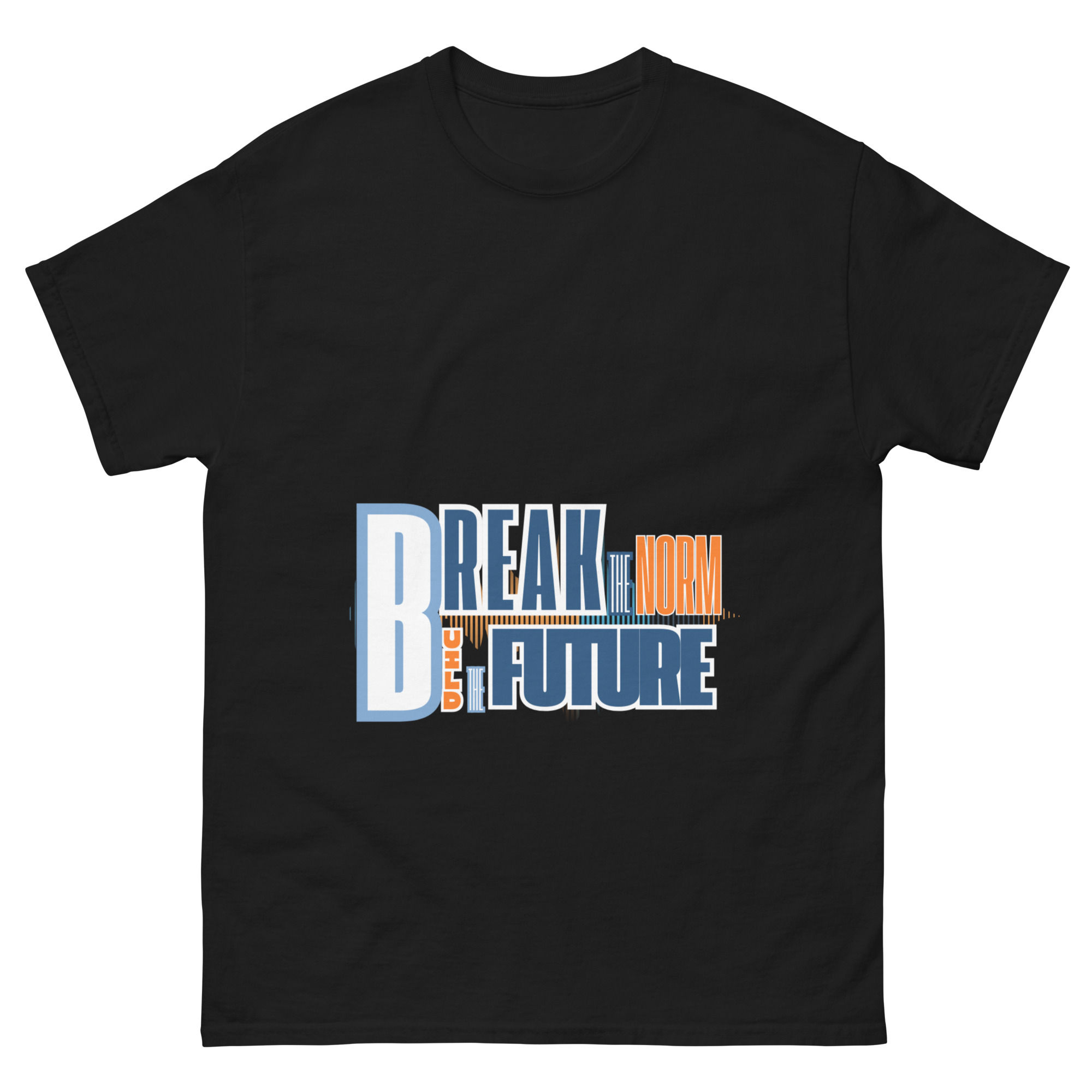 T-shirt classique unisexe - Briser la norme, construire l'avenir