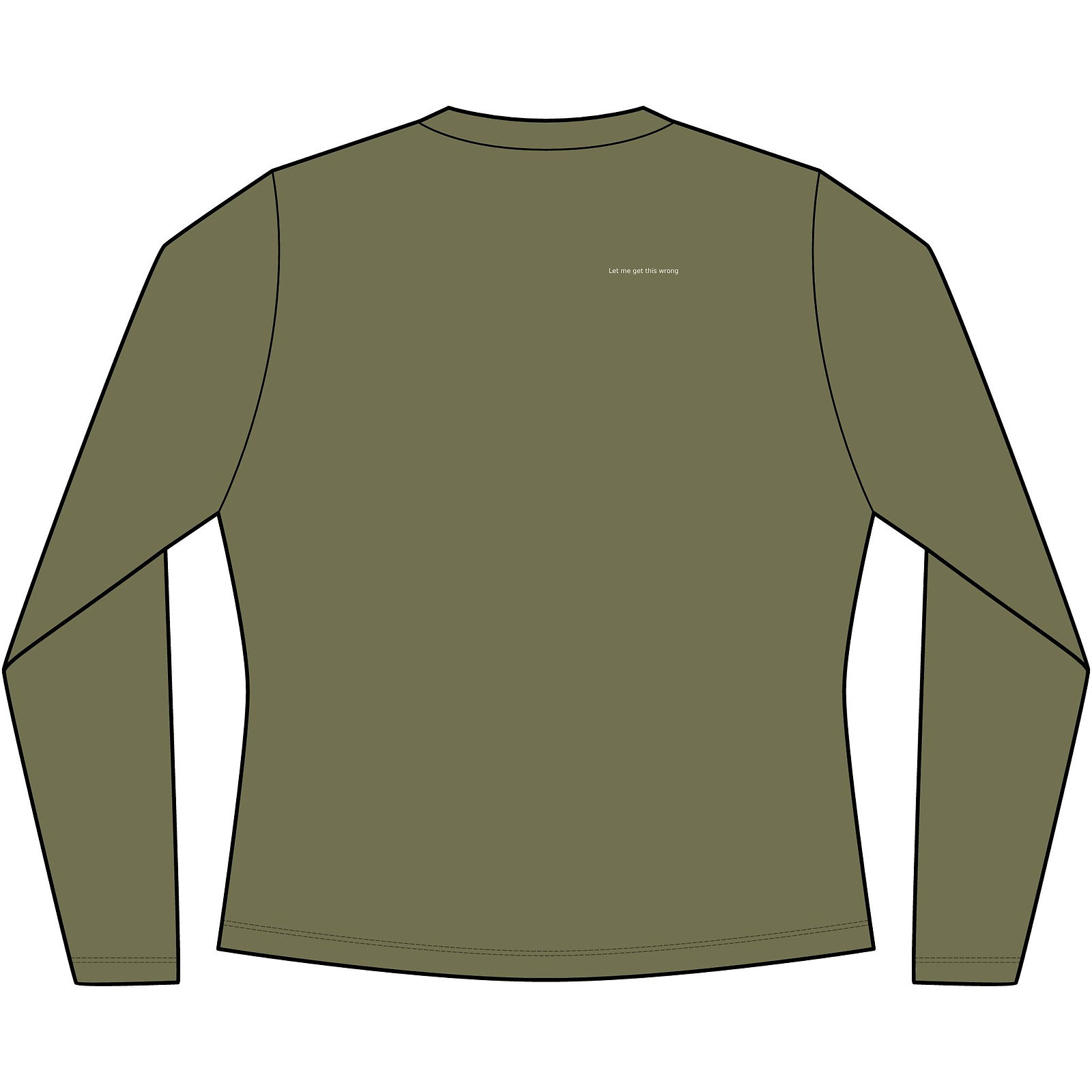 Women's Tri-Blend Long Sleeve V-Neck T-Shirt | Let me get this wrong