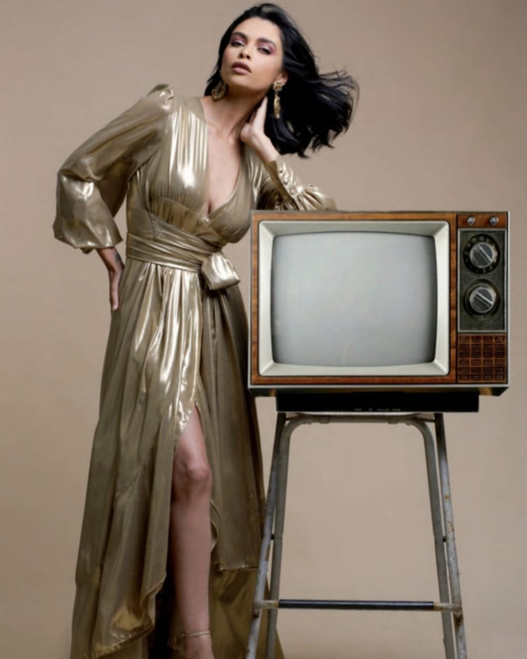 Kaoutar Boudarraja in her modeling portfolio, 2019