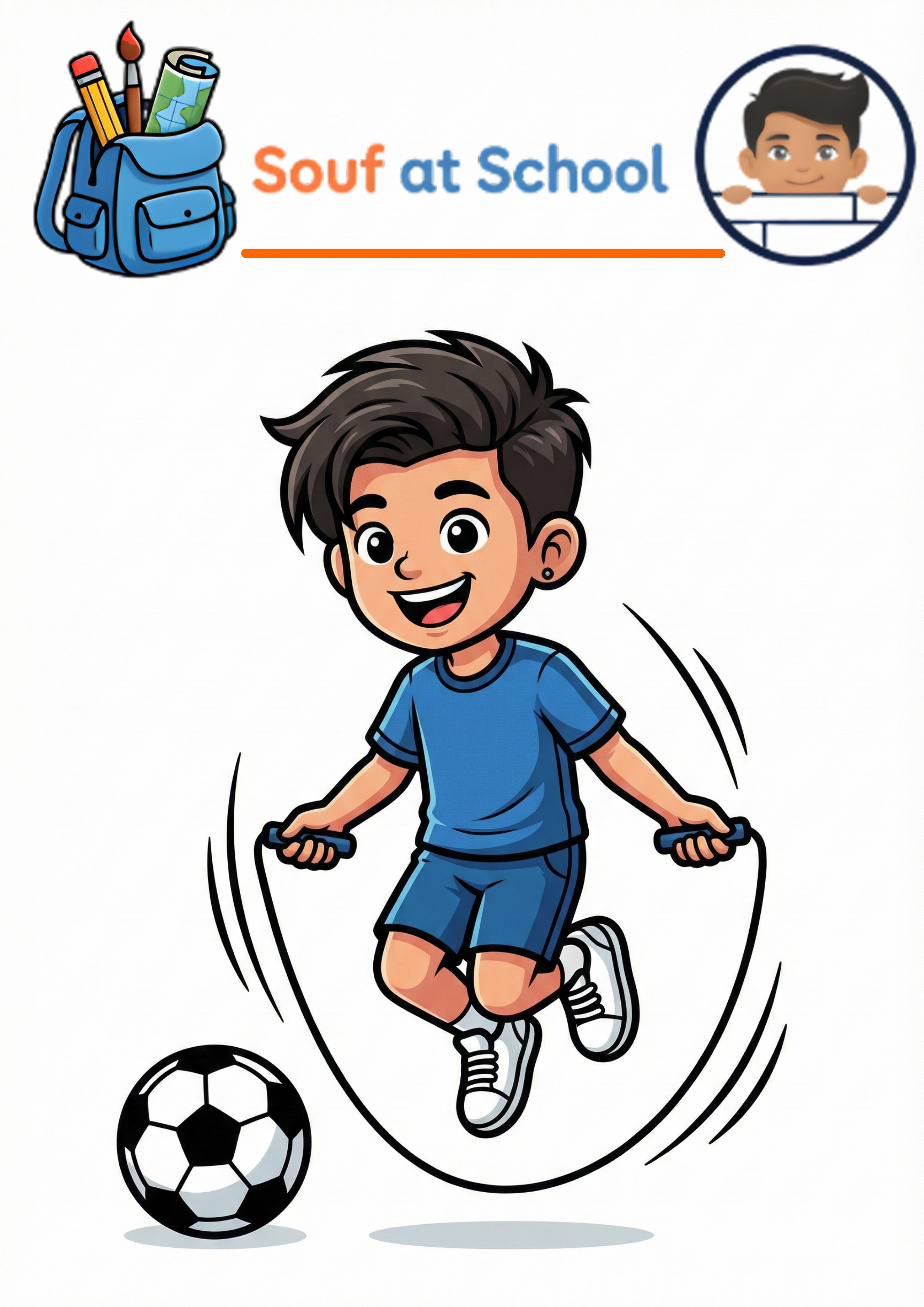 Cover of I Can Do It! Run, Jump & Play, an active children's book by Souf at School