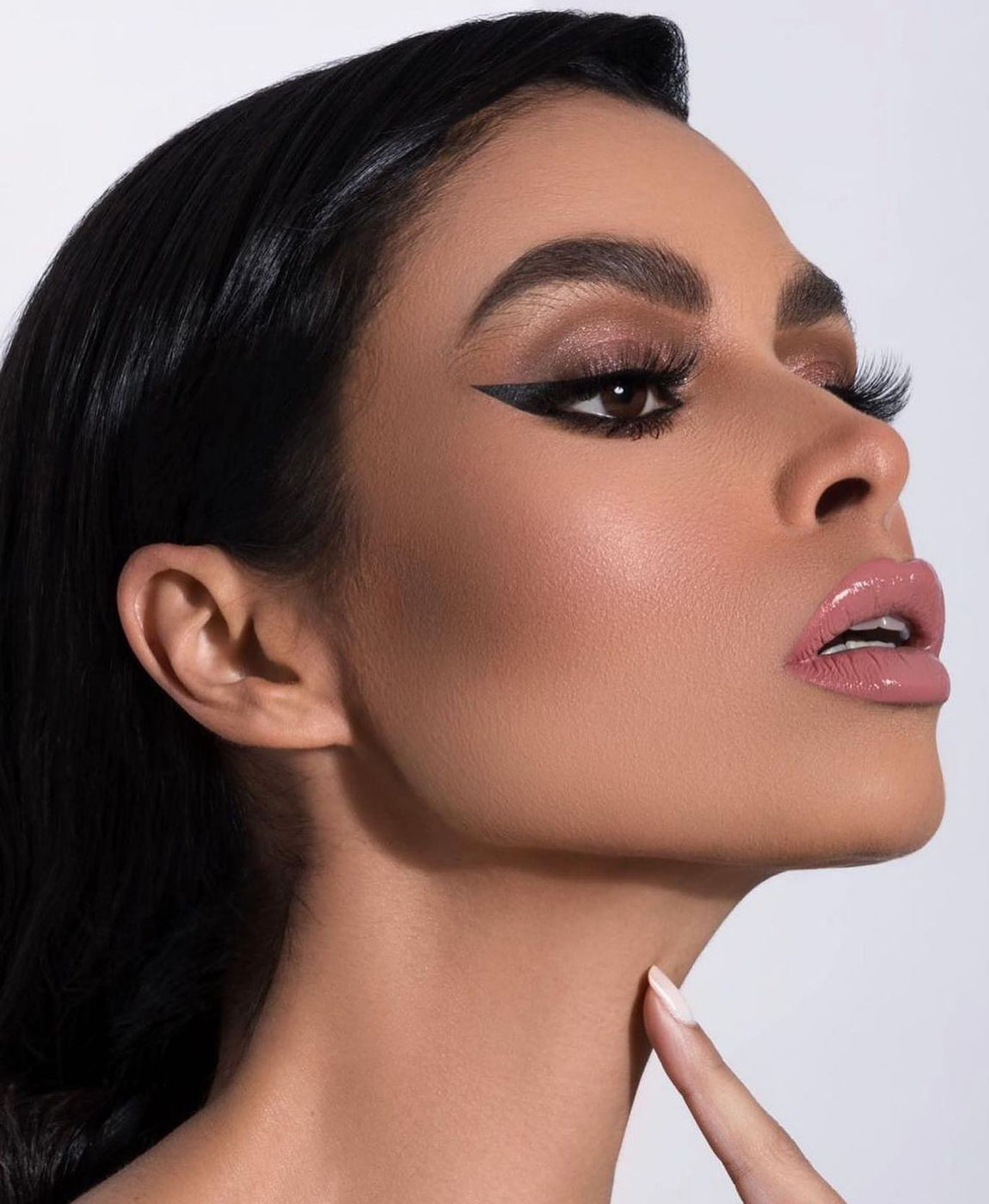 Kaoutar Boudarraja in her modeling portfolio, 2021