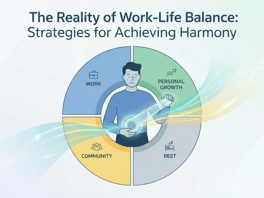 Illustration of The Reality of Work-Life Balance: Strategies for Achieving Harmony