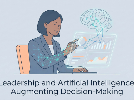 Illustration of Leadership and Artificial Intelligence: Augmenting Decision-Making