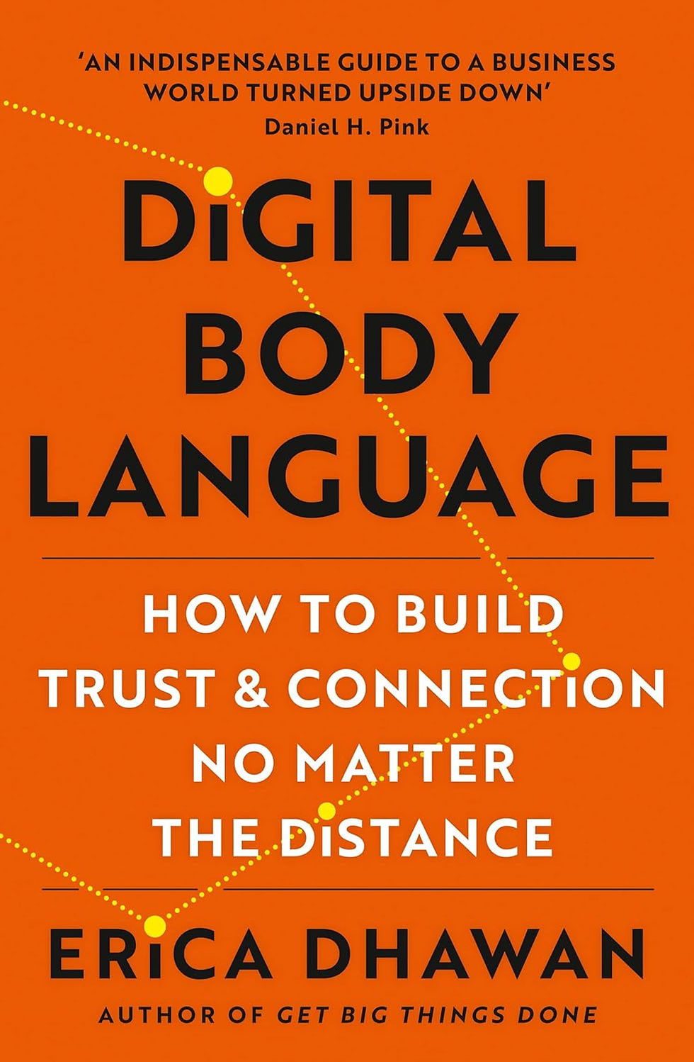 Book cover of "Digital Body Language" by Erica Dhawan