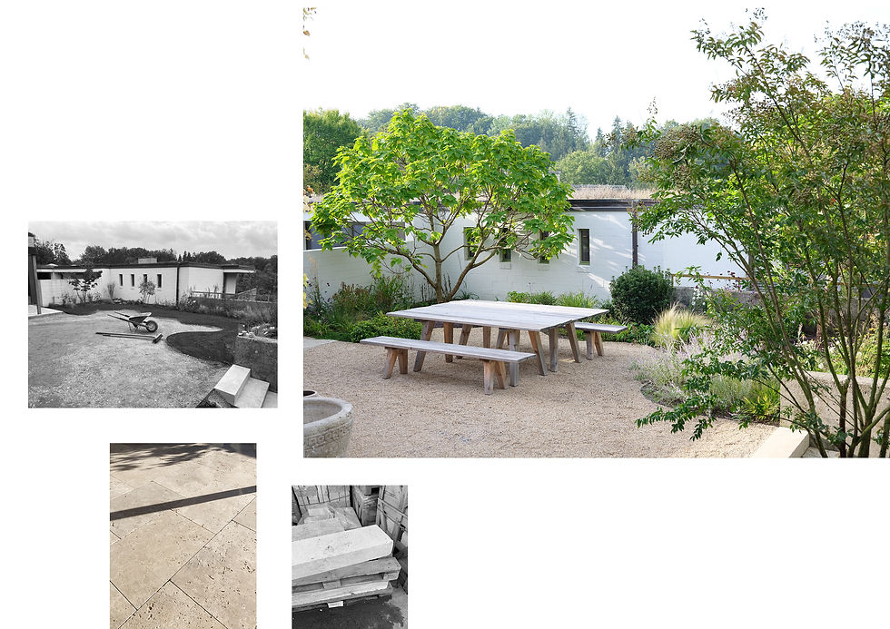 Neugestaltung Privatgarten in Zumikon