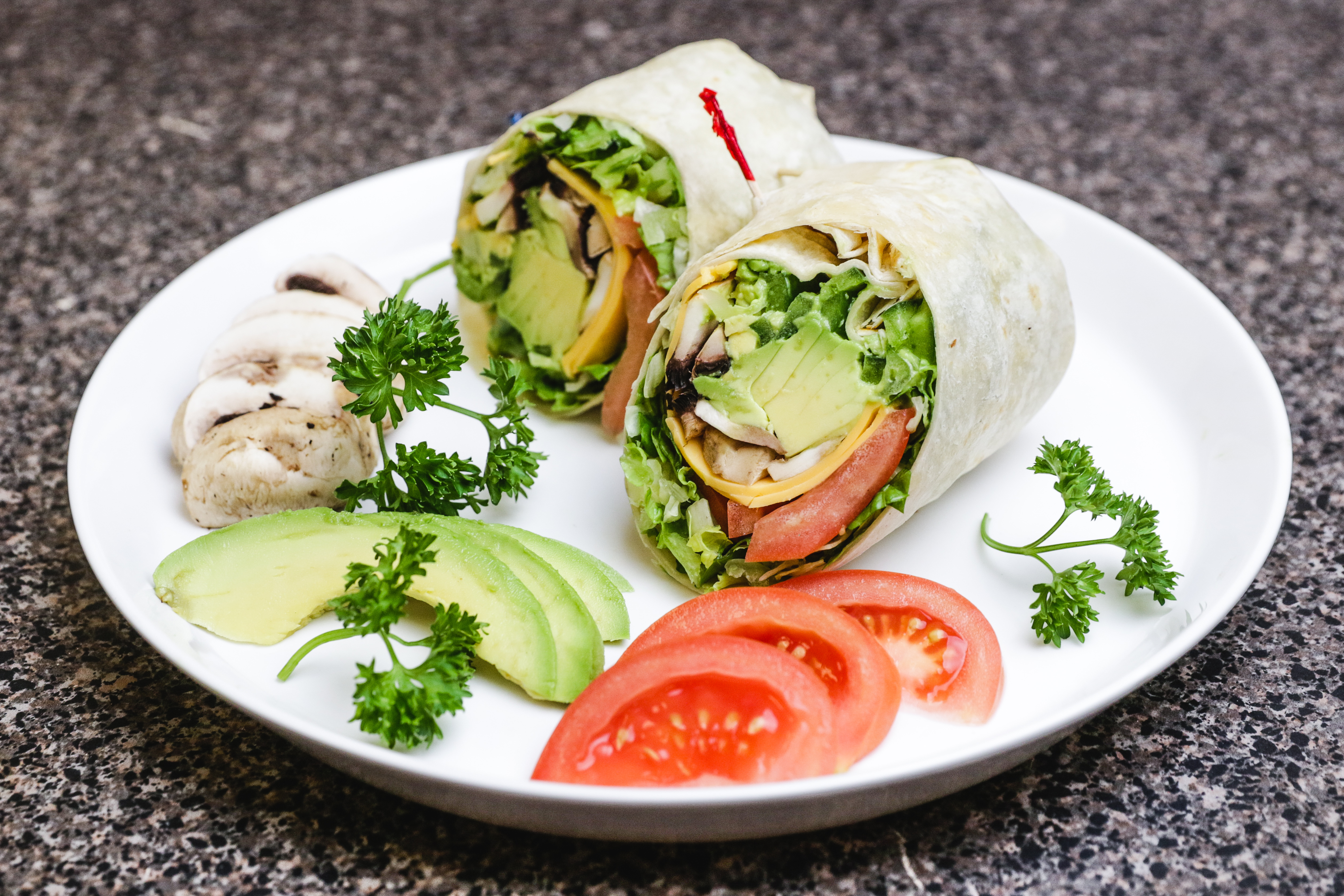 Arranged Food and Objects