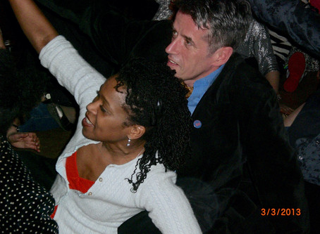 Meet the HSDY partygoers: Conrad Parke & Andrene Miller