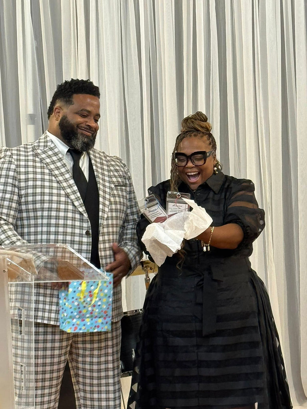 Pastor Charles + Pastor Tiffany Vacati