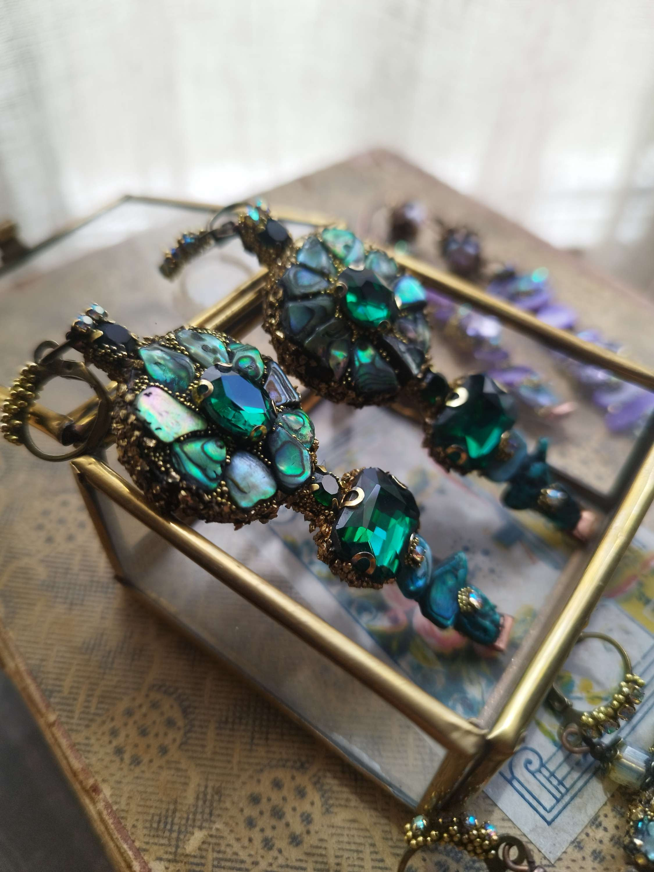 Boucles d'oreilles NAOki, " Bords de Rivière"