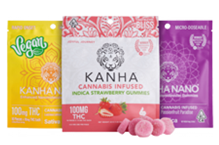 Packaged cannabis edibles