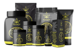 Packaged and containers of cannabis flower