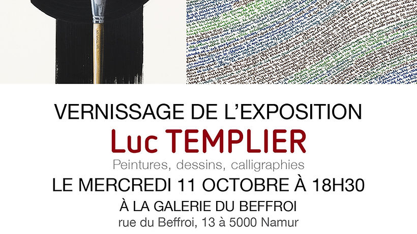 EXPOSITION GALERIE du BEFFROI à NAMUR