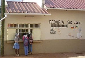 Eine Bäckerei in Mosambik. Auftragsreise für die Welthungerhilfe