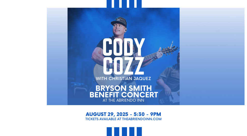 Bryson Smith Benefit Concert featuring "Cody Cozz" with Christian Jaquez - Friday, August 29, 2025