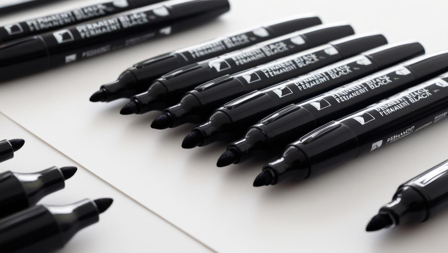 Permanent Moving Marker – Black