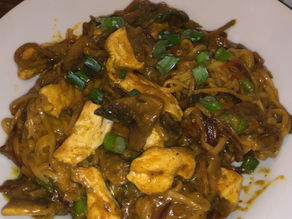 CASHEW SATAY noodles 