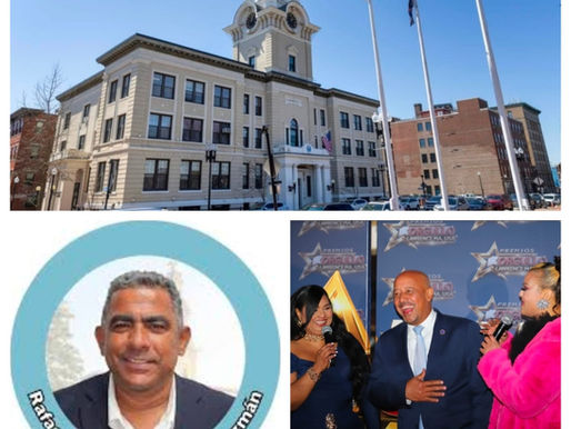 Alcalde Brian DePeña y Danilito Guzmán, líderes de la comunidad dominicana en Lawrence que son ejemplos a seguir