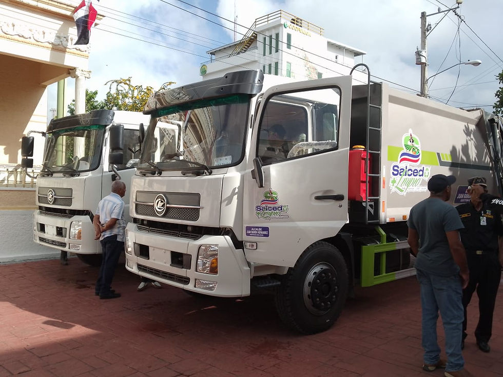 Los camiones fueron adquiridos con recursos propios.