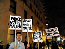 Black Votes Matter-Rally Outside David Koch's Home-NYC