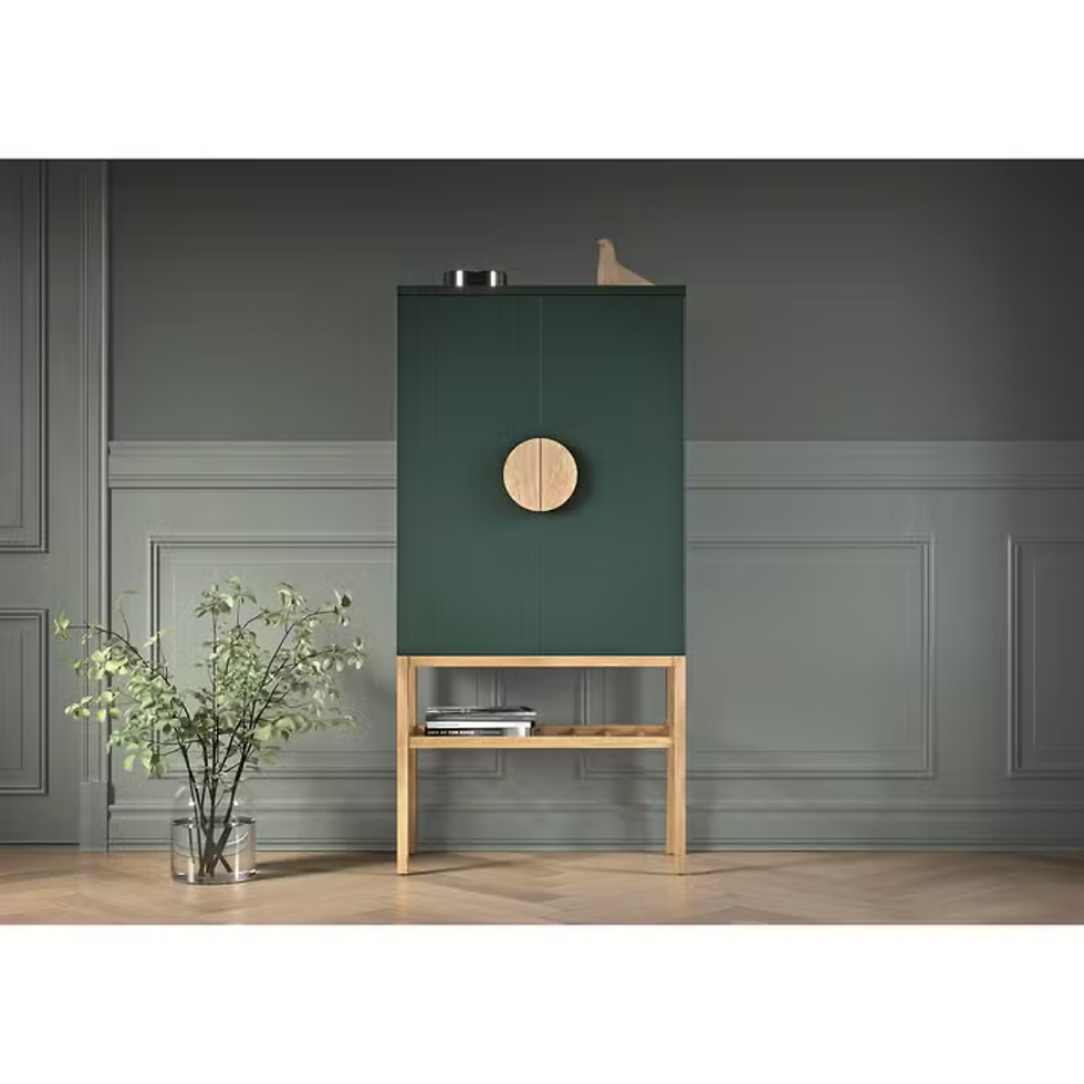 Miniatura: Safari - credenza verde con encino