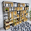 Miniatura: Plex - librero de metal con madera de pino