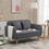 Miniatura: Luly - loveseat terciopelo