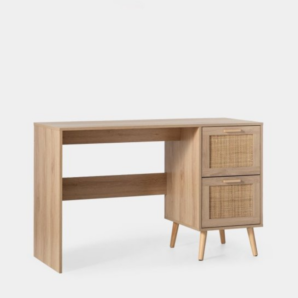 Miniatura: Portobello - Escritorio con rattan