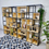 Miniatura: Plex - librero de metal con madera de pino