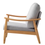 Miniatura: Benson - Sillón con estructura de madera