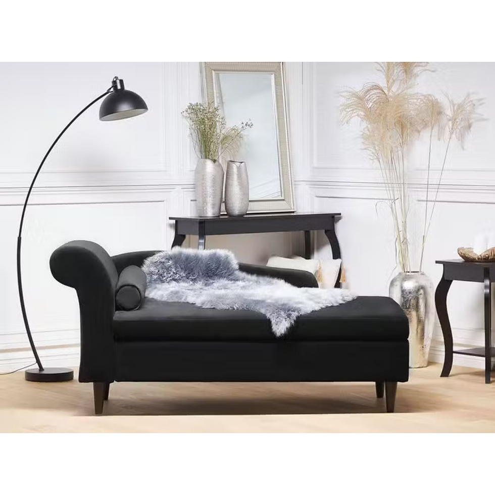 Miniatura: Tulum - chaise longue terciopelo