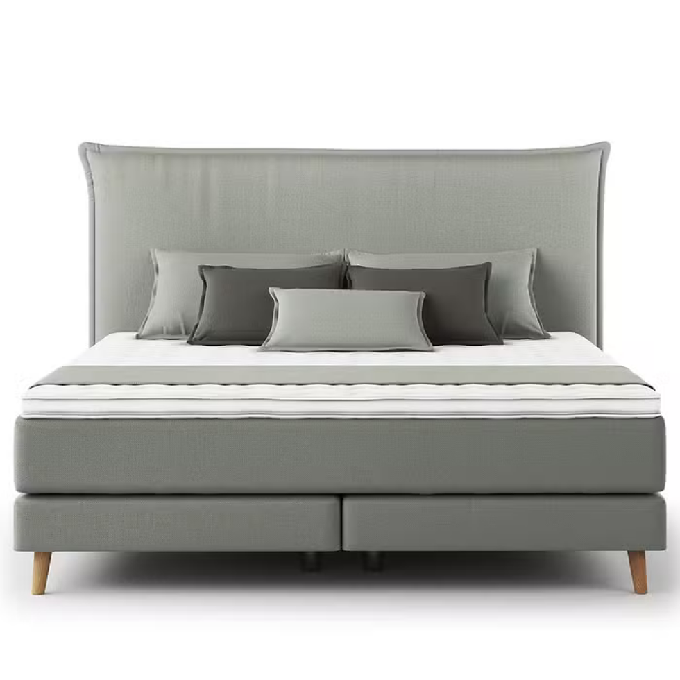 Miniatura: Avellana - cama king con tela
