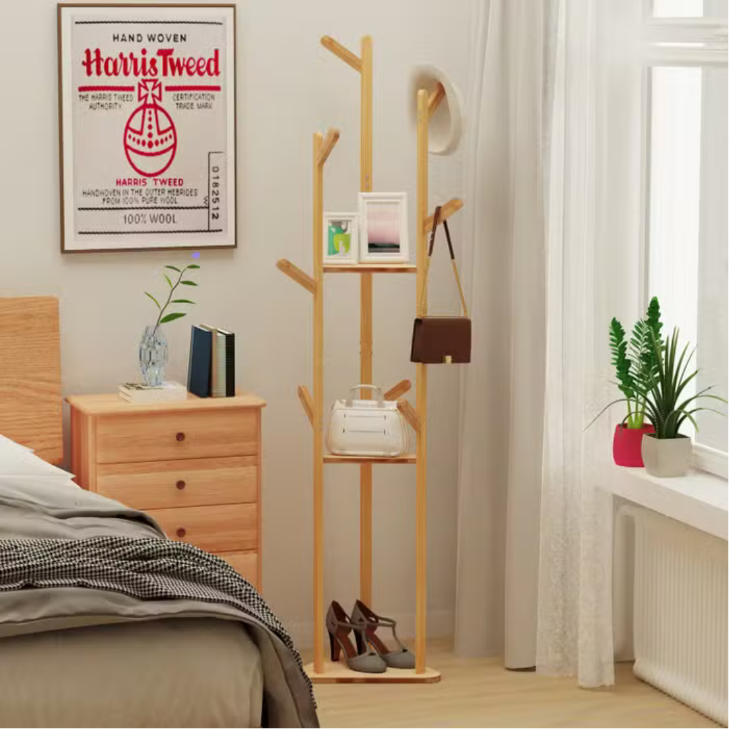 Lexu - perchero en madera de pino