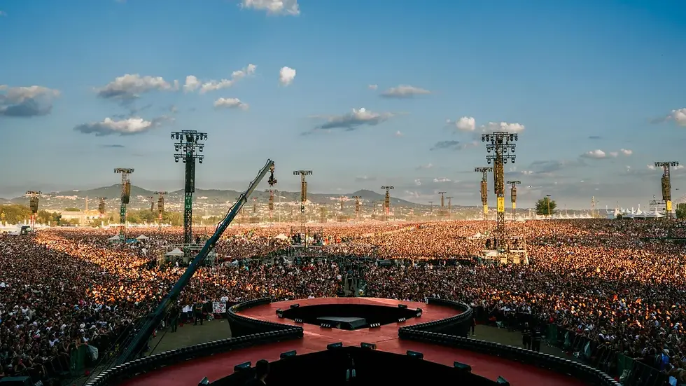 Il concerto record di Ultimo a Tor Vergata: la notte che ha riscritto la storia dei live in Italia