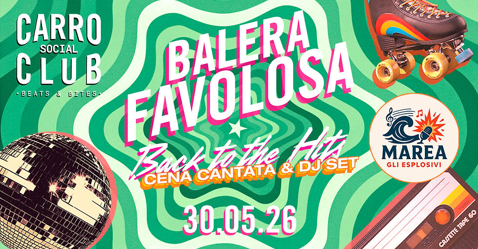 BALERA FAVOLOSA - Back to the hits