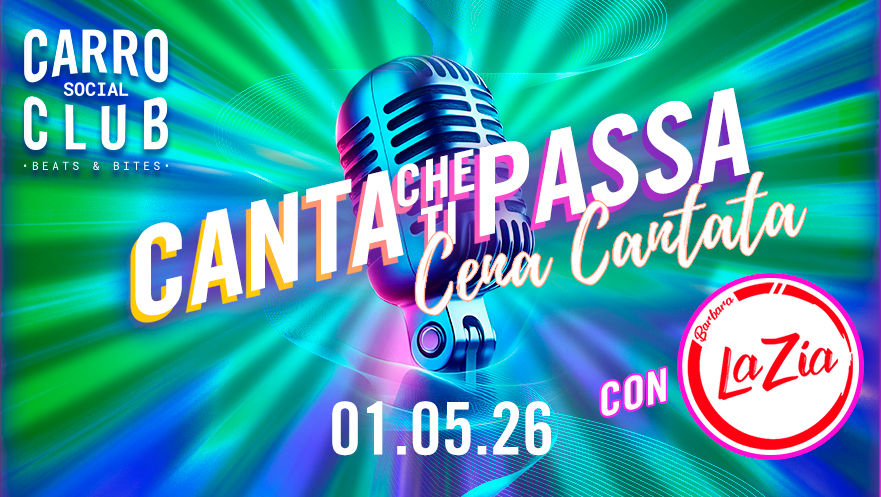 CANTA CHE TI PASSA
