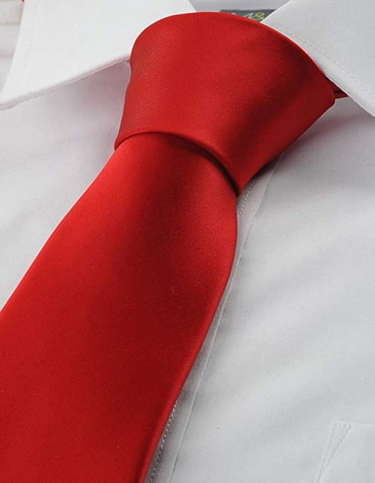 Herr Starr and the Grail's red tie for cosplay