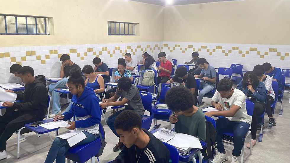 Realização da Olimpíada Brasileira de Astronomia na Escola Tabuleiro do Pinto - 10/05/2024