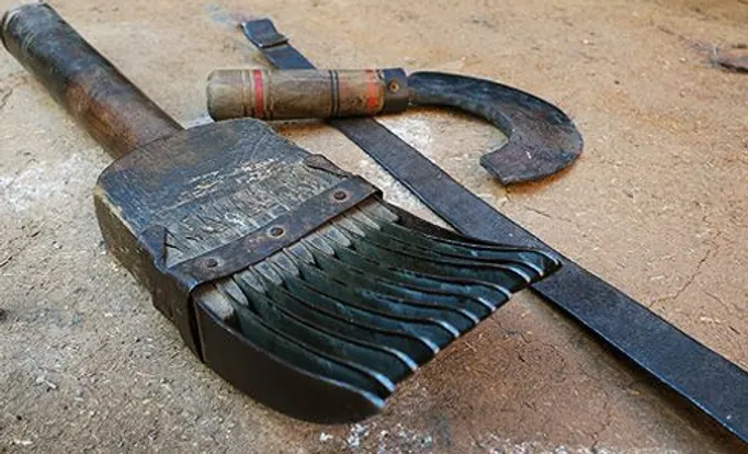 Shear for Rug Repair