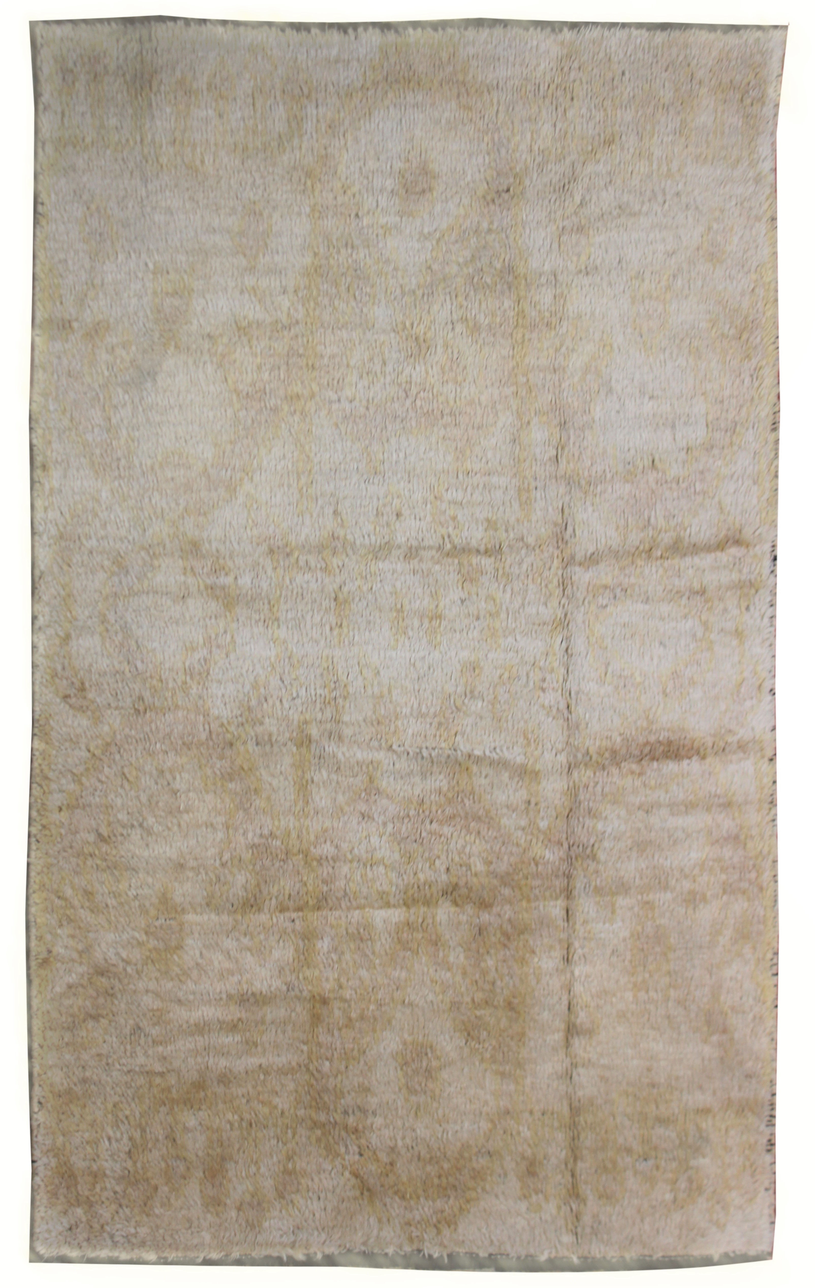 Hand Knotted Ikat Rug - 4'0" x 6'2"