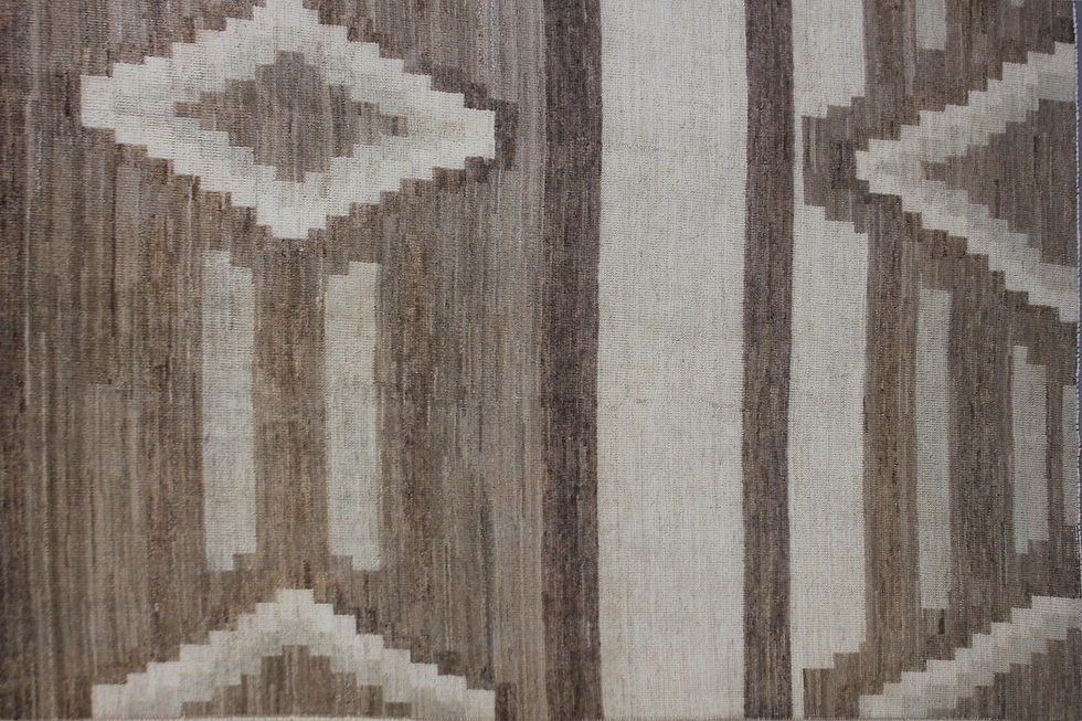 Thumbnail: Hand Knotted Navajo Rug - 10'2" x 14'4"
