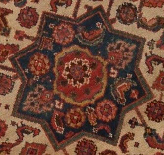 Thumbnail: Hand Knotted Vintage Mahal Rug. 5'11" x 11'3"