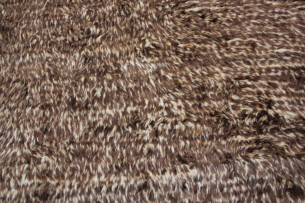 Thumbnail: Hand Knotted Shaggy Rug 15'0" x 11'10"