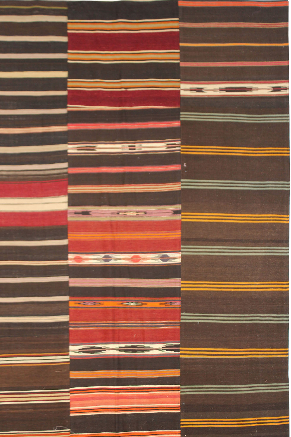 Thumbnail: Hand Knotted Antique Patchwork Kilim - 11'7" x 14'7"