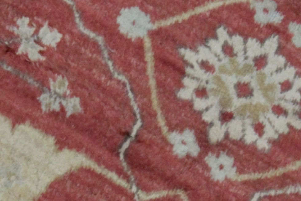 Thumbnail: Hand Knotted Fine Oushak Rug - 16'10" X 13'3"