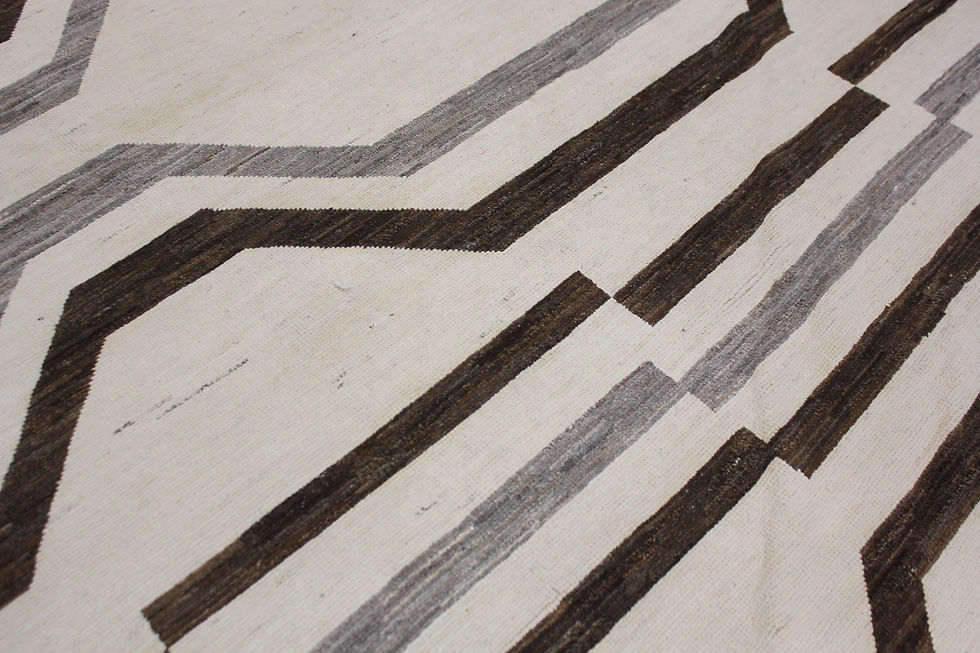 Thumbnail: Hand Knotted Navajo Rug - 9'7" x 13'7"