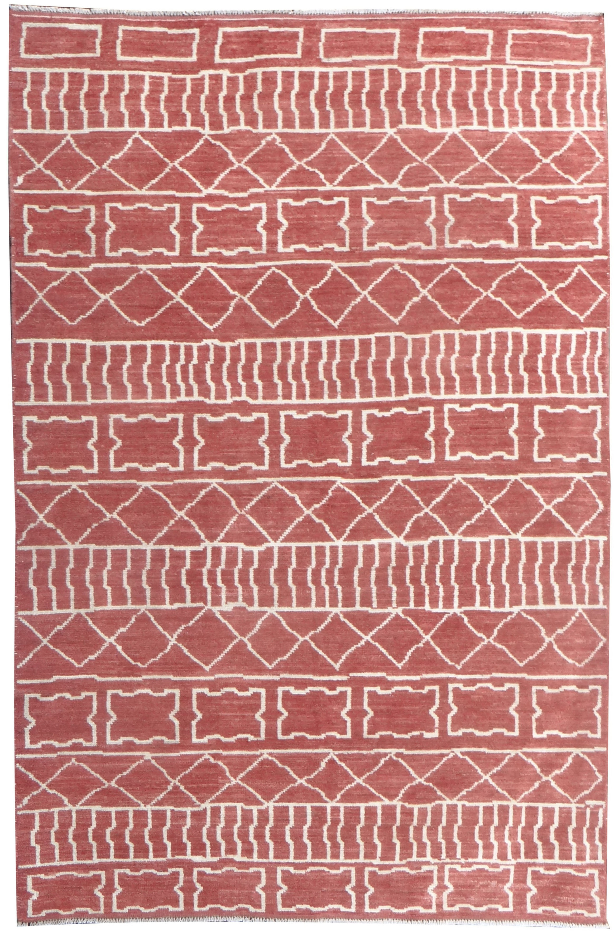 Hand Knotted Gabbeh Rug - 5'5" x 9'3"