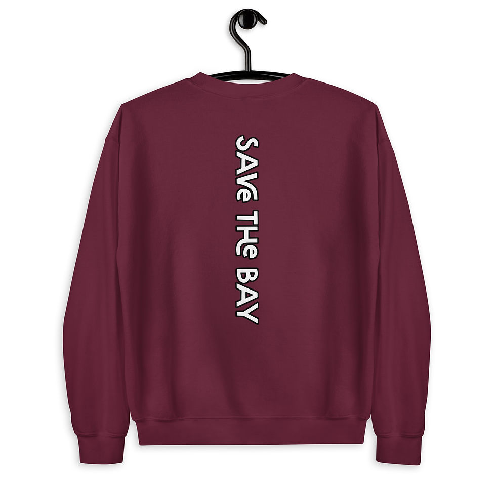 Thumbnail: blue crab graphic // save the bay crewneck