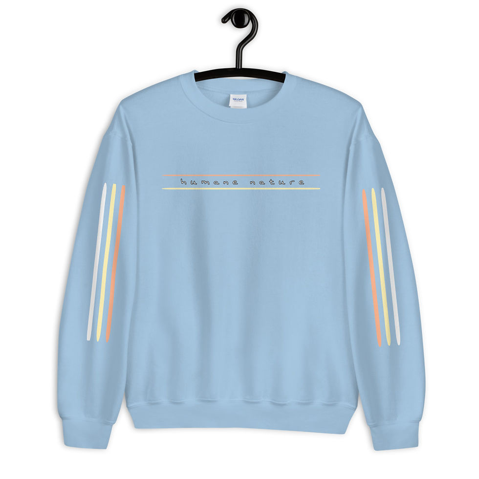 Thumbnail: humane nature crew neck sweatshirt